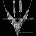 Bridal Jewelry Sets/Shiny Crystal Fashion Jewelry Sets/ Necklace and Earrings Sets (XJW12222)